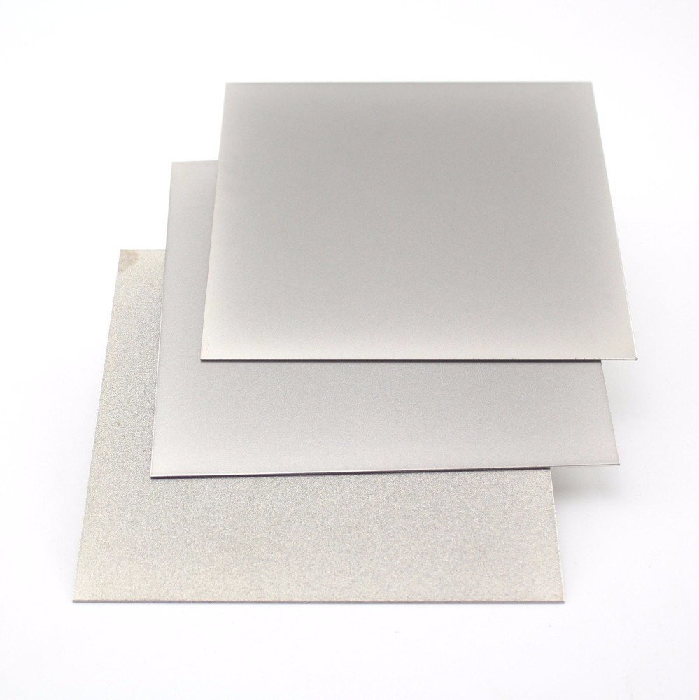 Diamond Hone Knife Sharpener 8'' Flat Sharpening Plate Stone 240-600-1000 Grit