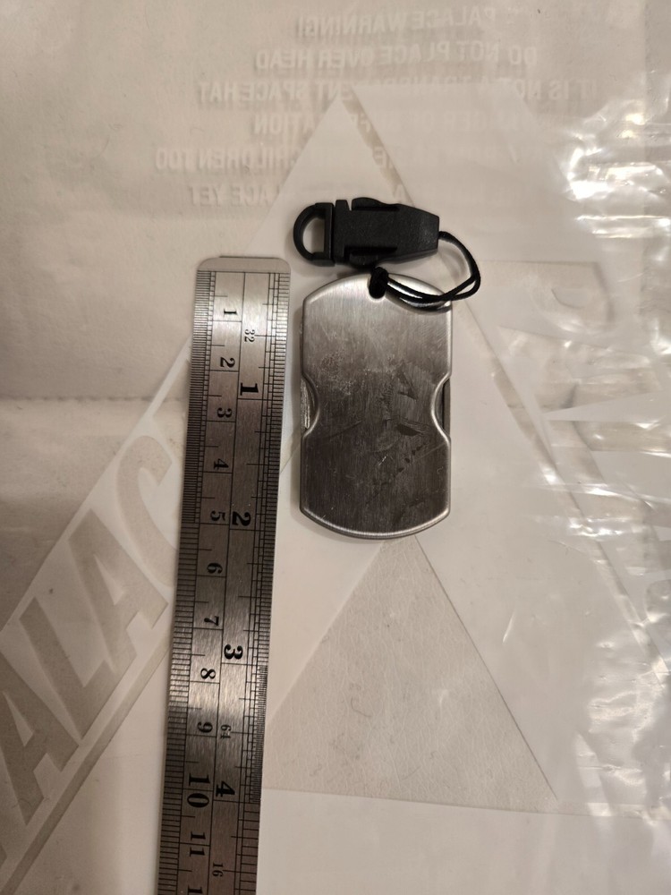 PALACE MAHARISHI DOG TAG TOOL