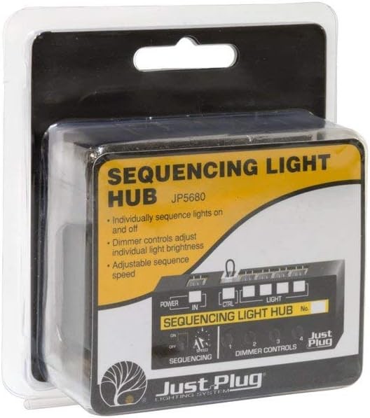 Woodland SCENICS SEQUENCING Light HUB for JUST PLUG Lighting System