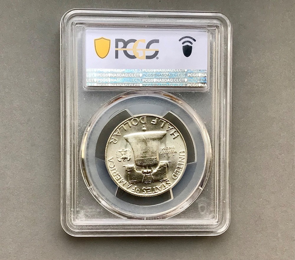 1959 Franklin PCGS MS65FBL DDR Type 2/1
