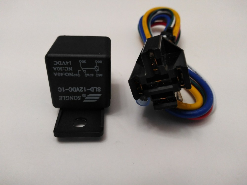 KILL SWITCH-Splice-in 5-Wire Power Starter Disable Kit, with Relay, 18 in.