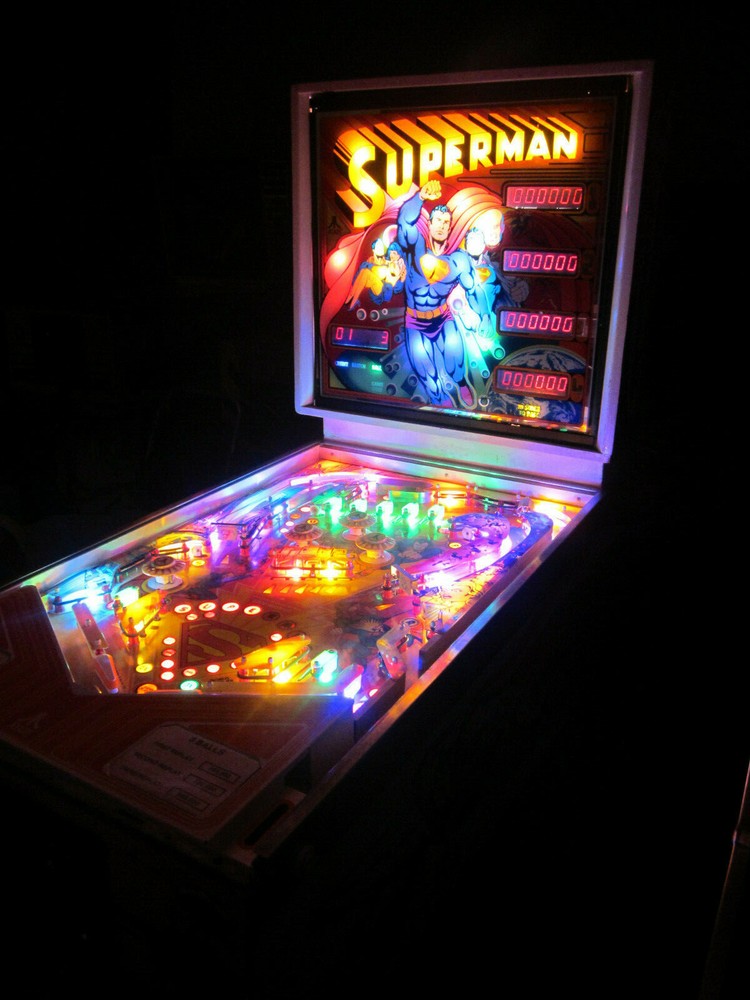 SUPERMAN Complete LED Lighting Kit custom SUPER BRIGHT PINBALL LED KIT