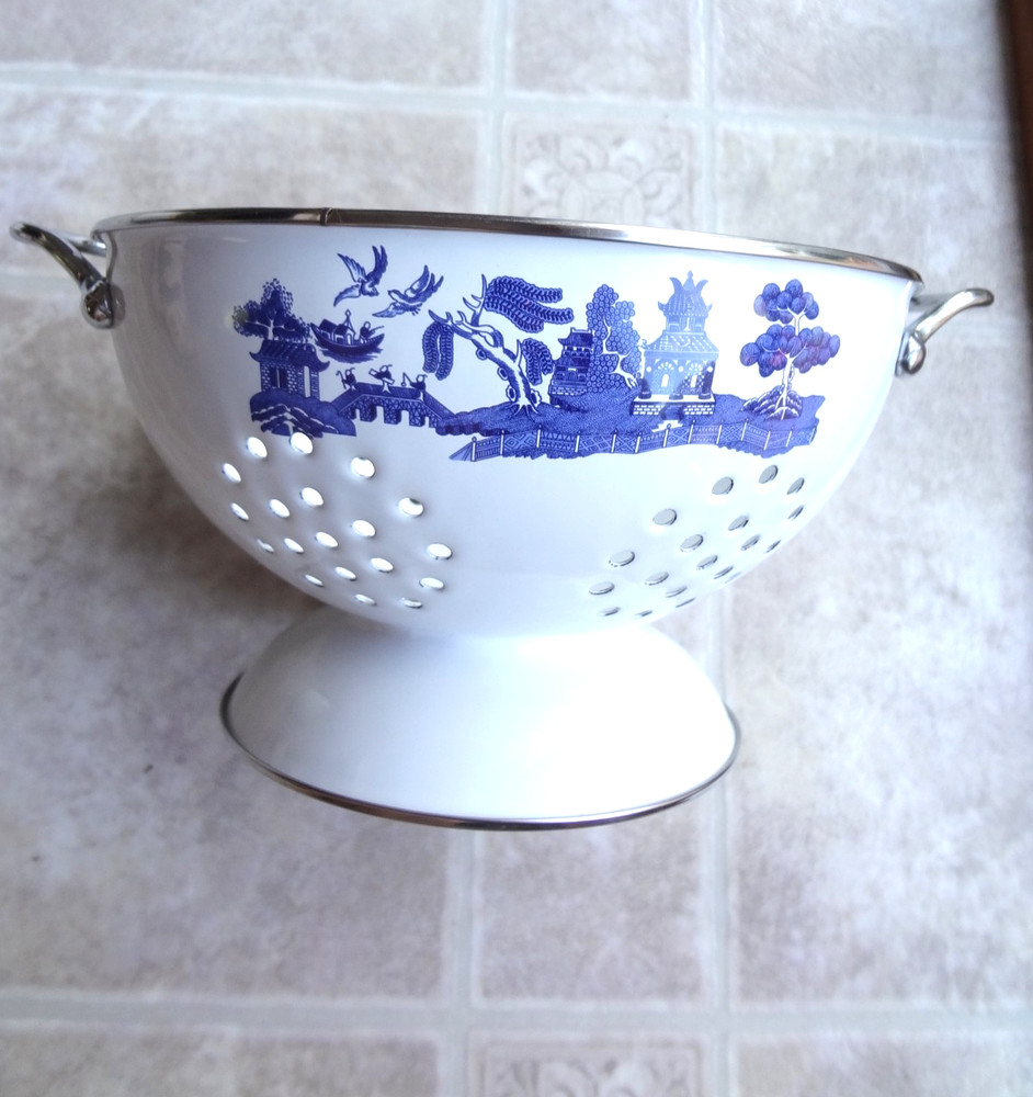 Enamel Colander Strainer