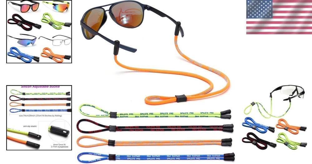SecureFit Elastic Eyewear Retainer & Necklace