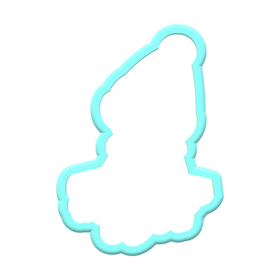 Elf With Lights Cookie Cutters