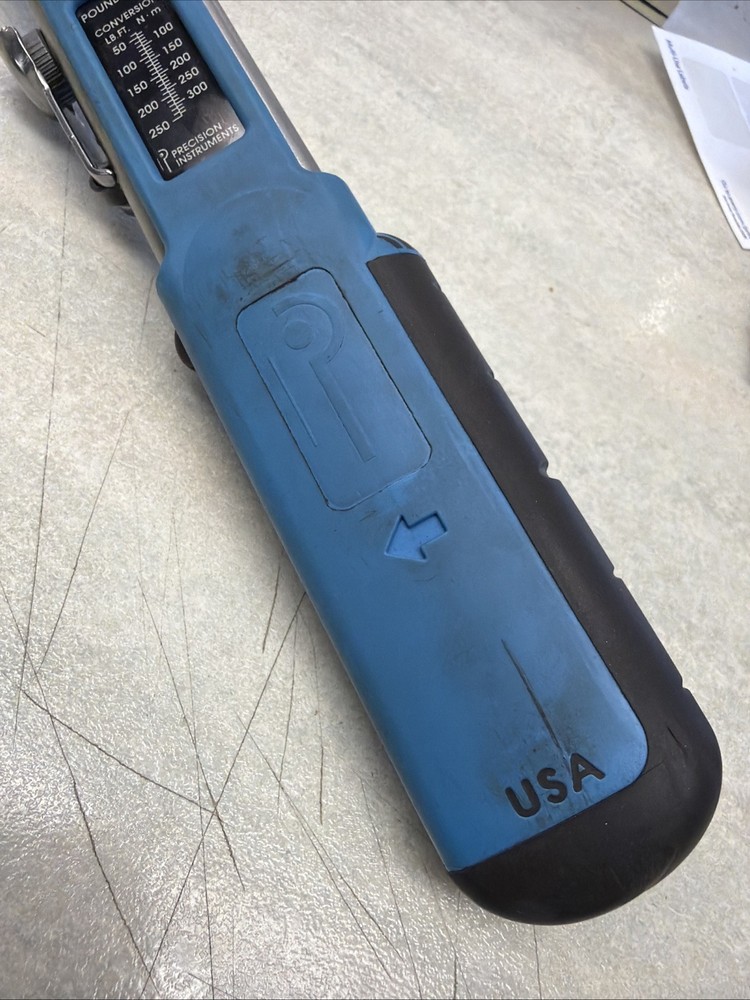 Precision Instruments C3FR250F Split-Beam Click Torque Wrench