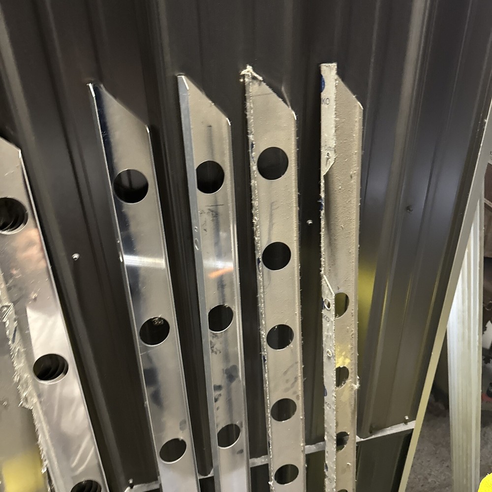 4x Peterbilt 359 379 388 389 Sleeper Panel 2” Light Hole 81” Uncurved