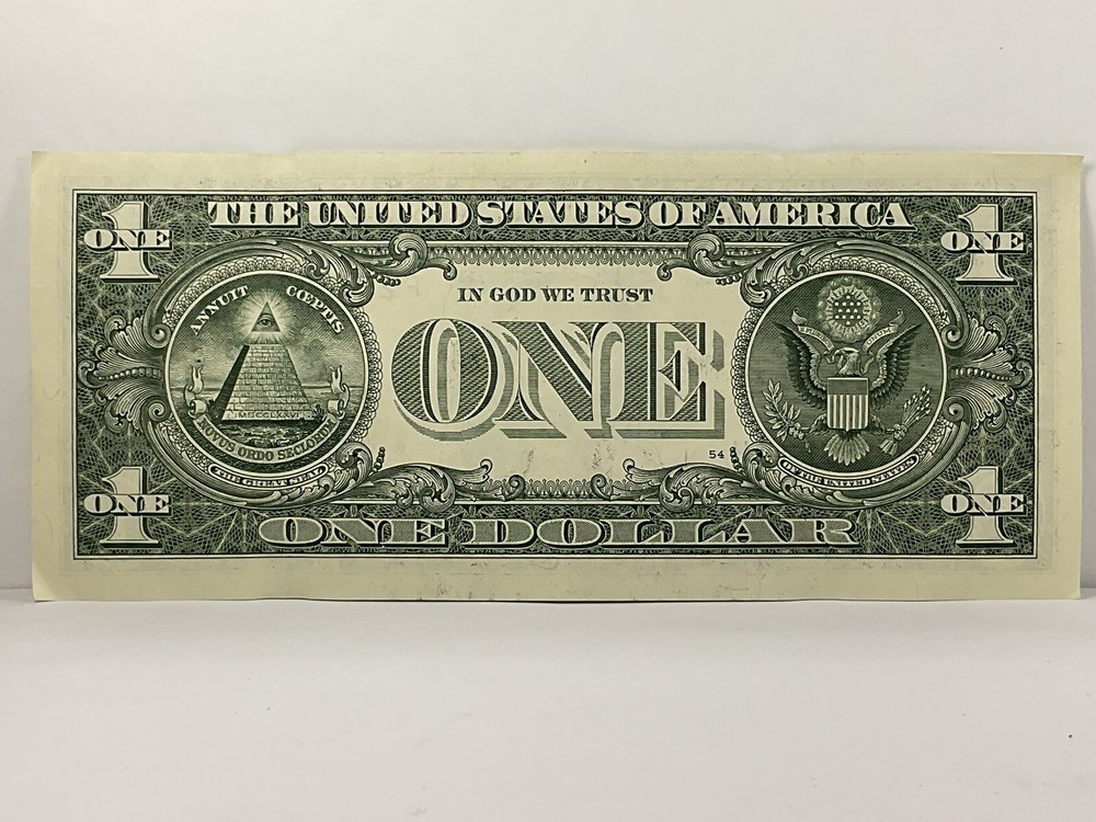Ink Smudge Error Third Position 2017 One Dollar Bill Lot Of 8 District 6