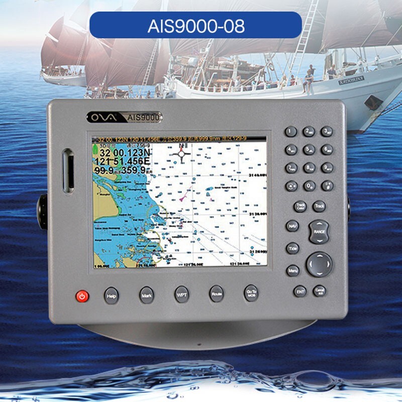 8'' Automatic Identification System GPS Navigator Satellite AIS Marine Equipment