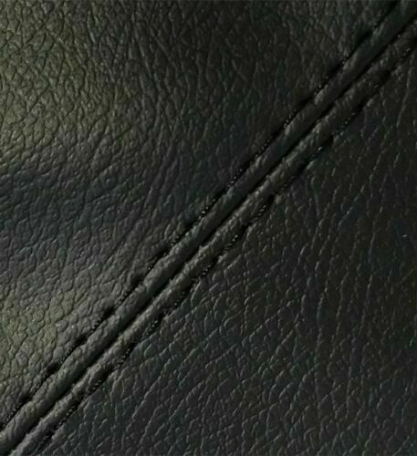 Fits 00-06 BMW X5 E53 SyntheticLeather Automatic Shifter & Ebrake Boot Set Black