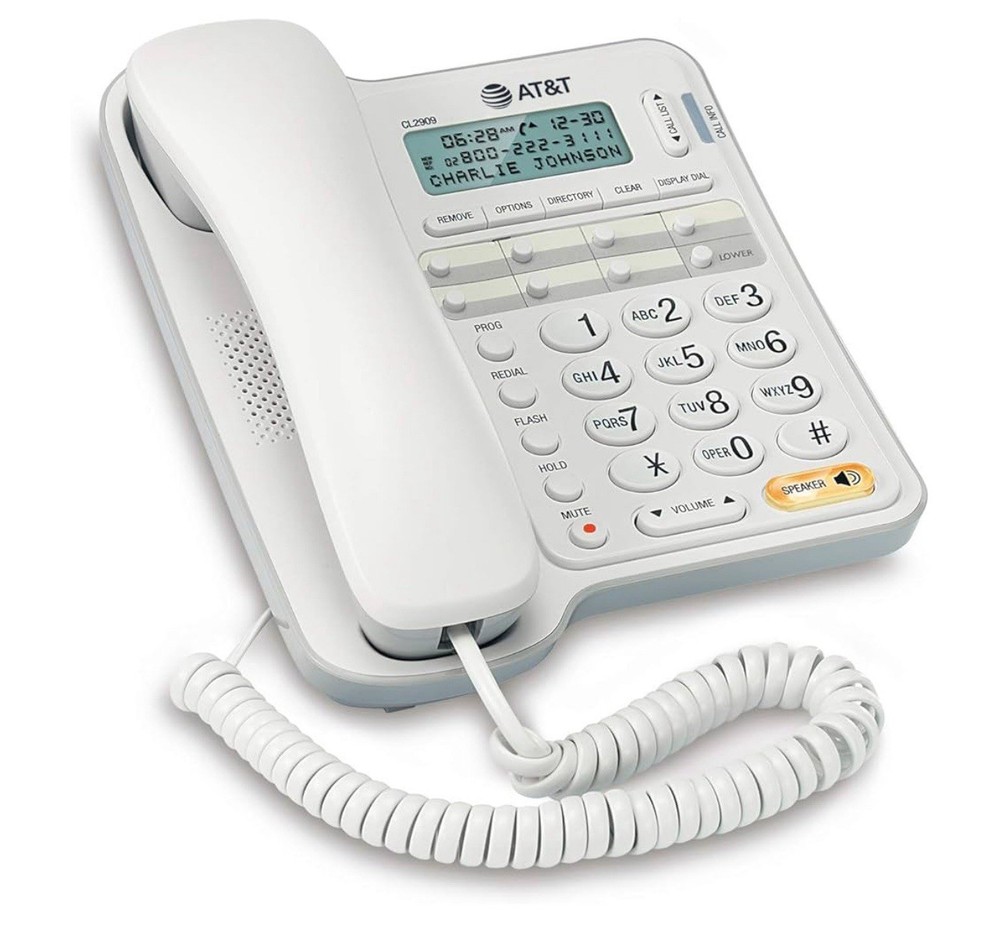 AT&T 2909 Phone - White