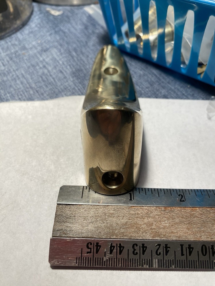 Thompson Center arms Hawkins Muzzleloader Butt Plate with Screws. (Size Below)