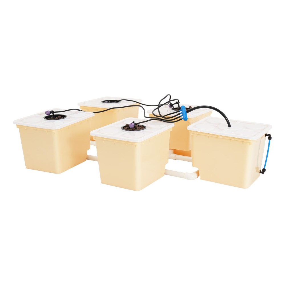 Bucket Drip Growing System Hydroponic Systems,Square Bucket Grow Kit System 11L