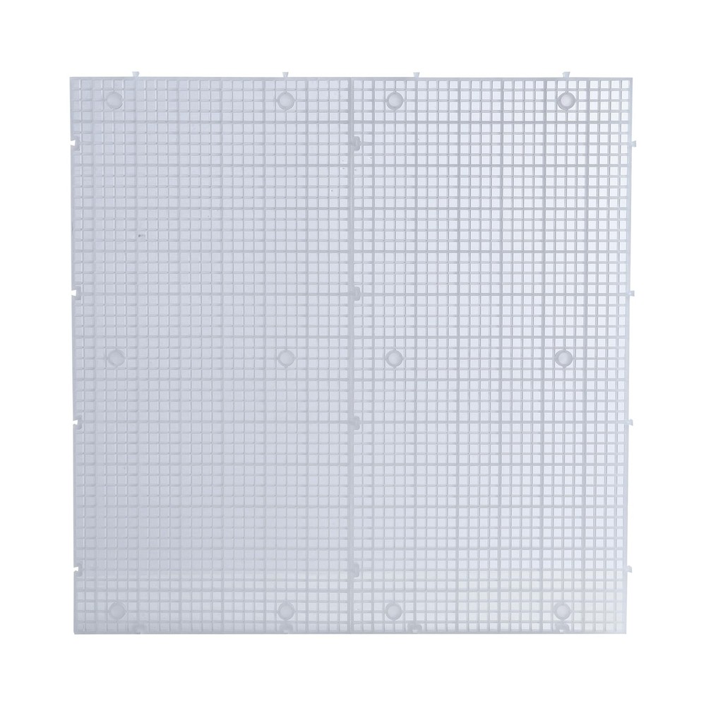 4 PCS Plastic Grid Divider Tray Egg Crate Louvre Aquarium Isolation Bracket