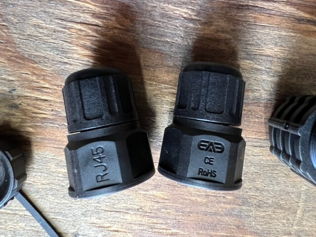 Waterproof RJ45 Connector (30 Pack) IP67 Coupler