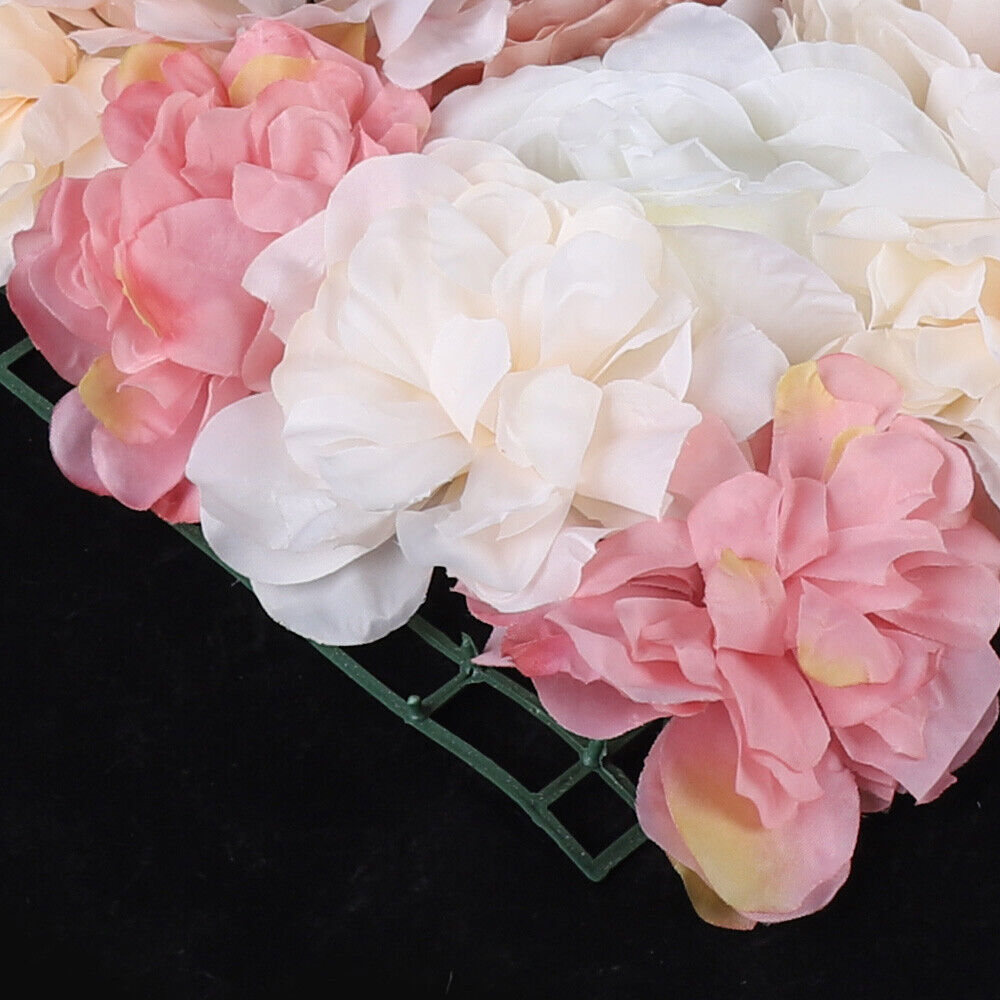 6 Pcs Artificial Velvet Hydrangea Flower Wall Panels for Events & Decor