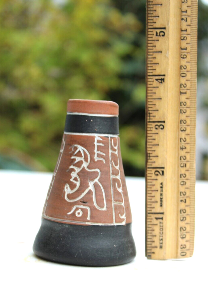 Armando De Mexico Ceramic Vase - Signed Art Pottery