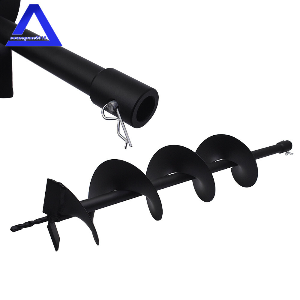 New 6" Earth Auger Drill Bits for Gas Powered Post Fence Hole Digger