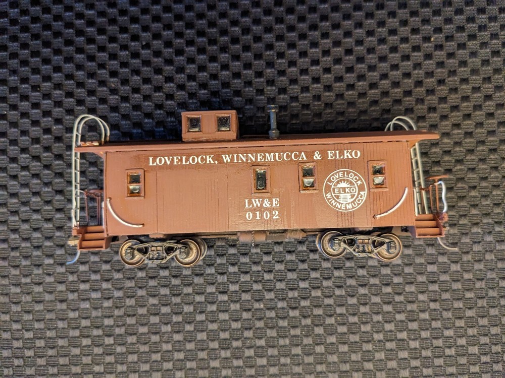 Cliff Line HO TC3 Caboose LW&E #0102