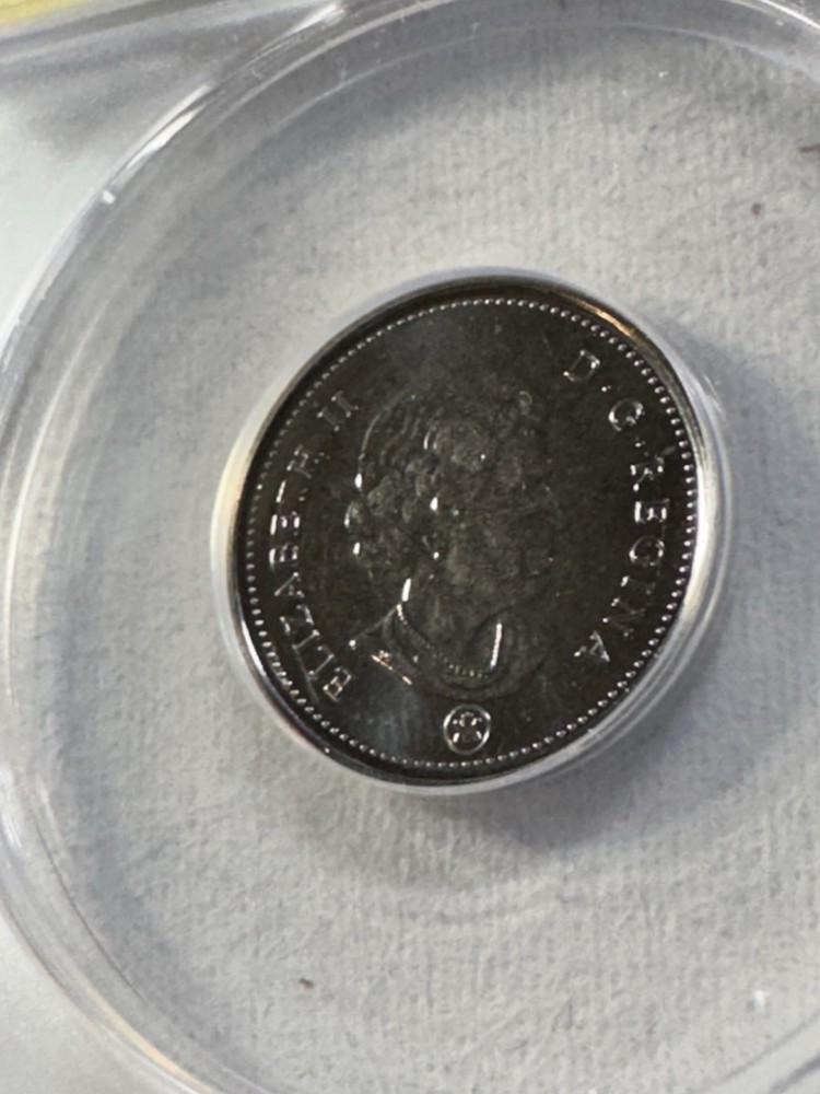 2013 Canada 5 Cents Graded MS 66 by ANACS