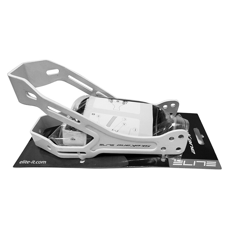 Bottle Cage Elite Skekane Rear Mount System White