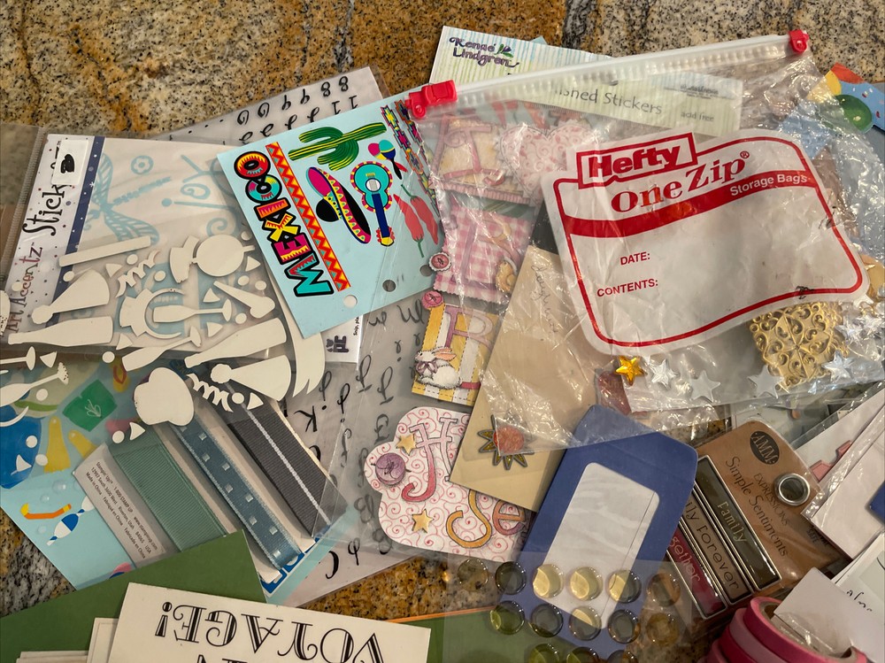 HUGE Rubber Stamp Supply Lot!
