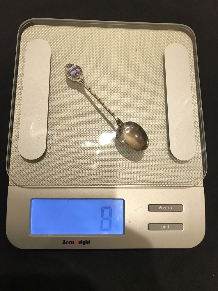 800 Silver Souvenir Spoon “Inzell/obb”