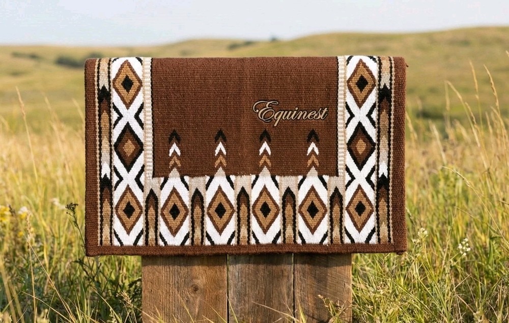 Western Saddle Ranch Pad Brown 34×38