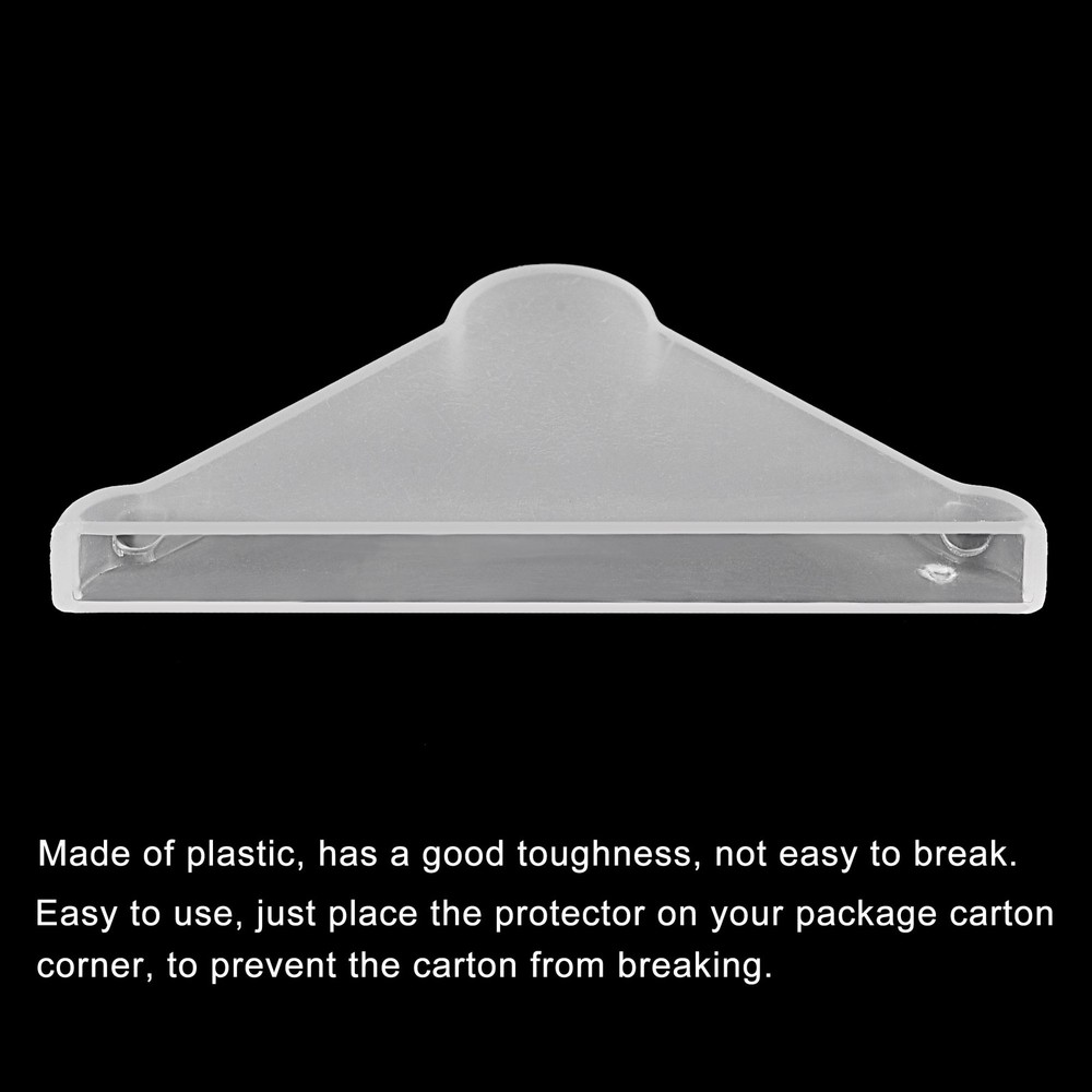 50Pcs 37x4mm PP Corner Protector Triangle