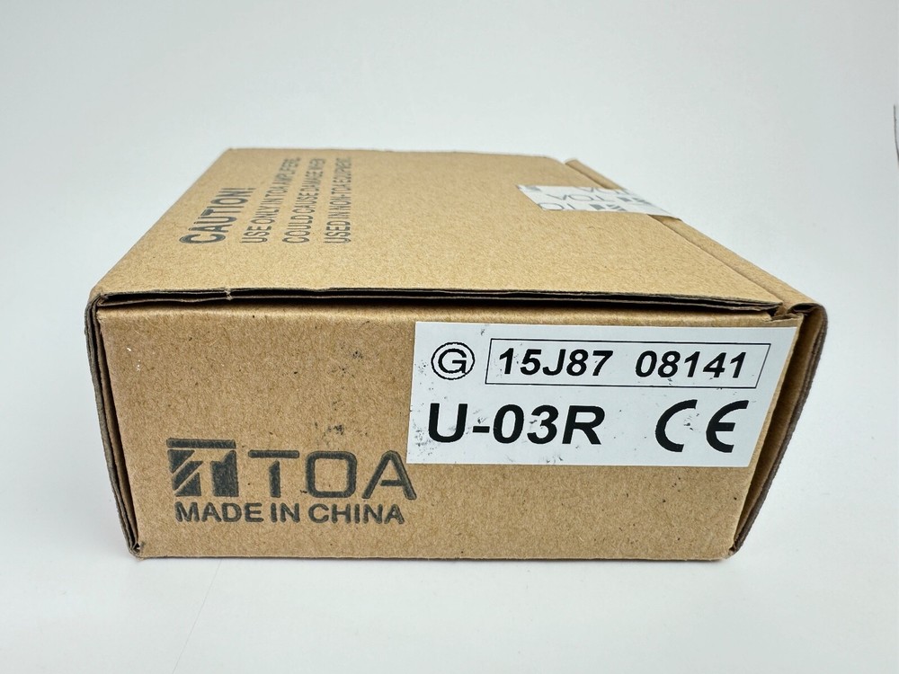 TOA Electronics U-03R Unbalanced Line Input Lo/Hi Cut Filter Module
