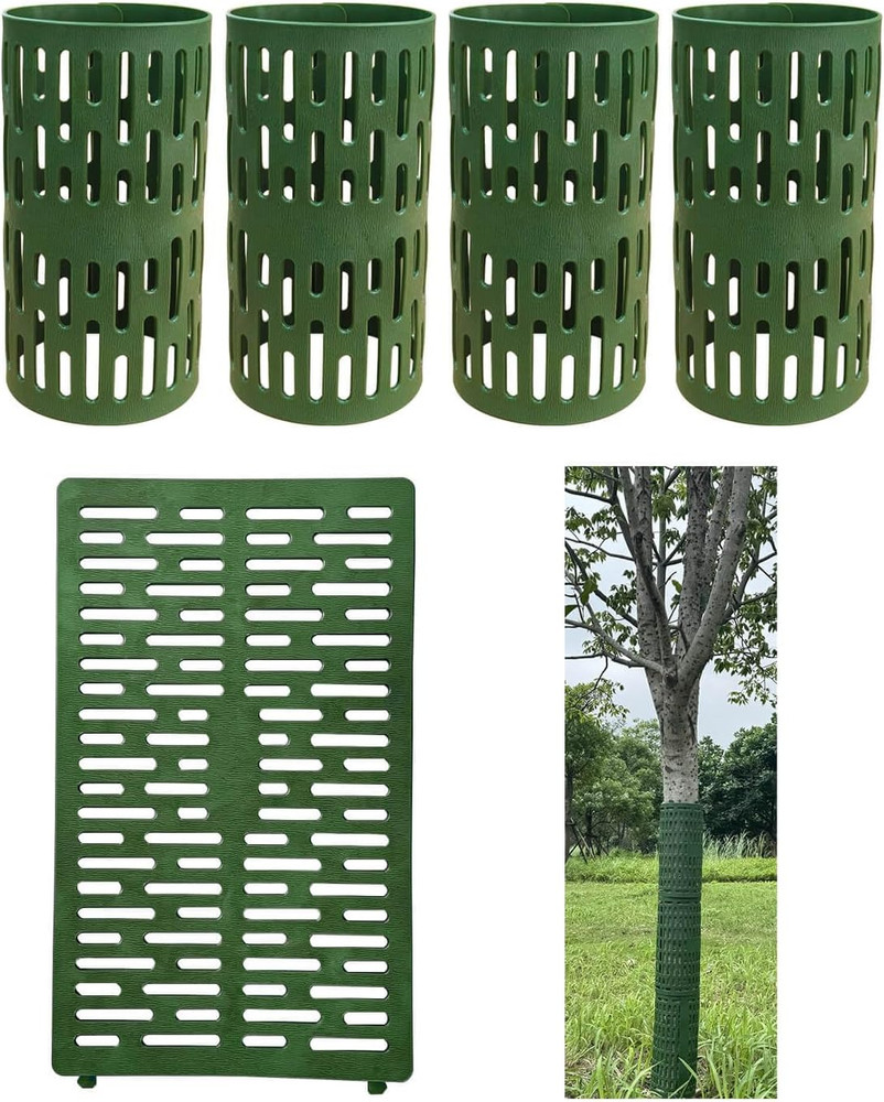 Tree Trunk Protectors Tree Bark Protectors - 4Pcs Small Tree Trunk Protector Gua