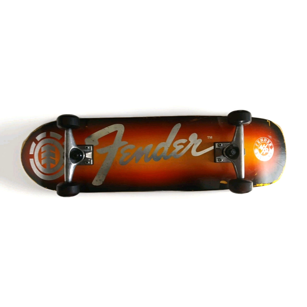 Rare! Fender X Element 46/92 Skateboard Complete