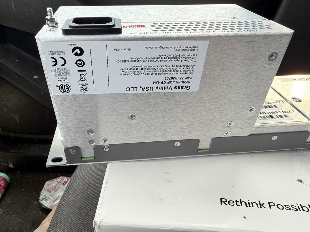 Grass Valley Jupiter L64 Control Panel Broadcast Router Control Panel UCP-CP-L64