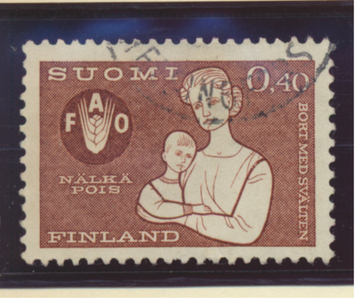 Finland Stamp Scott #416, Used