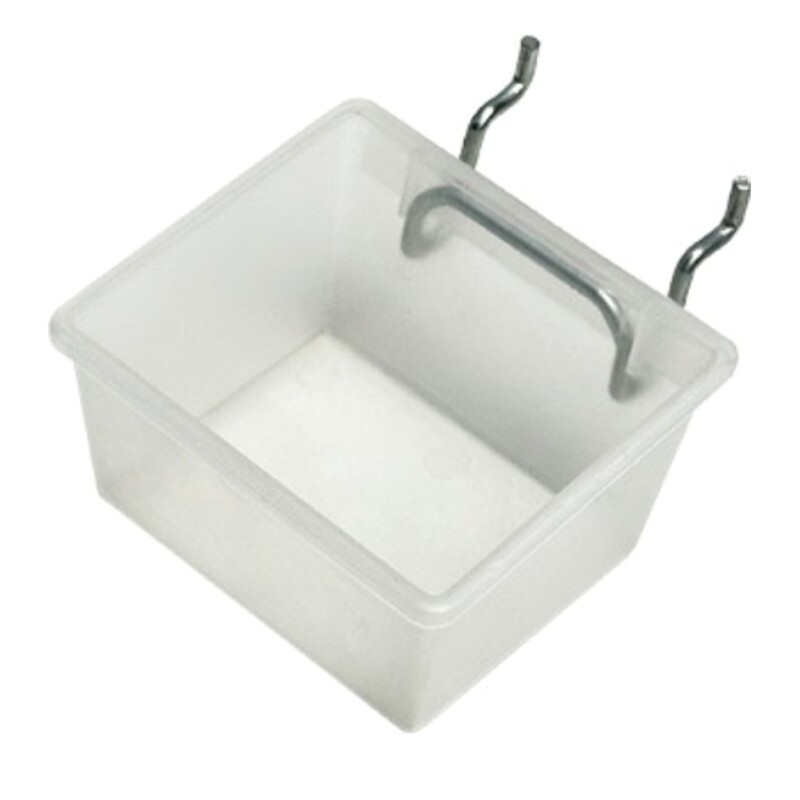 Efficient Garage Workshop Storage Solution Pegboard Basket with Hook and Labels