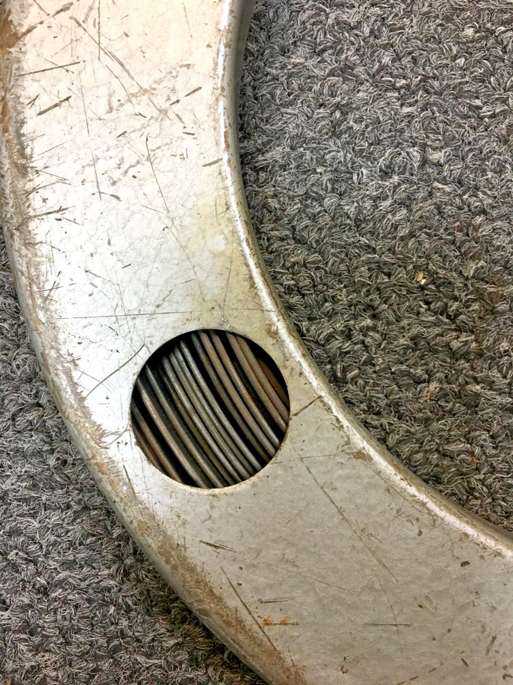 Hi Fish Tape Winder Chrome, AS IS