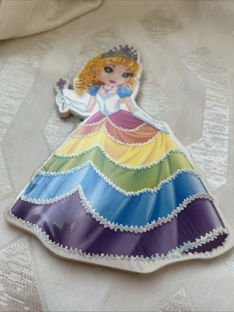 Lisa Frank Princess Cassara Fun Shape Notepad