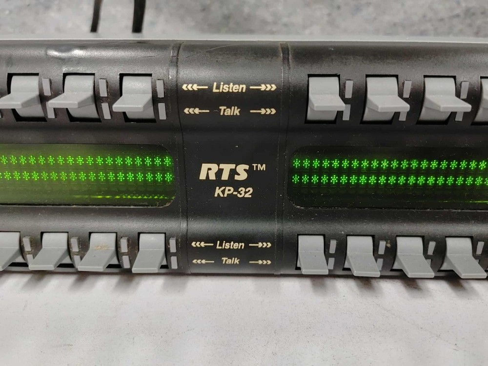 Telex RTS 90007656022 KP-32 Professional Broadcast Intercom Control Panel