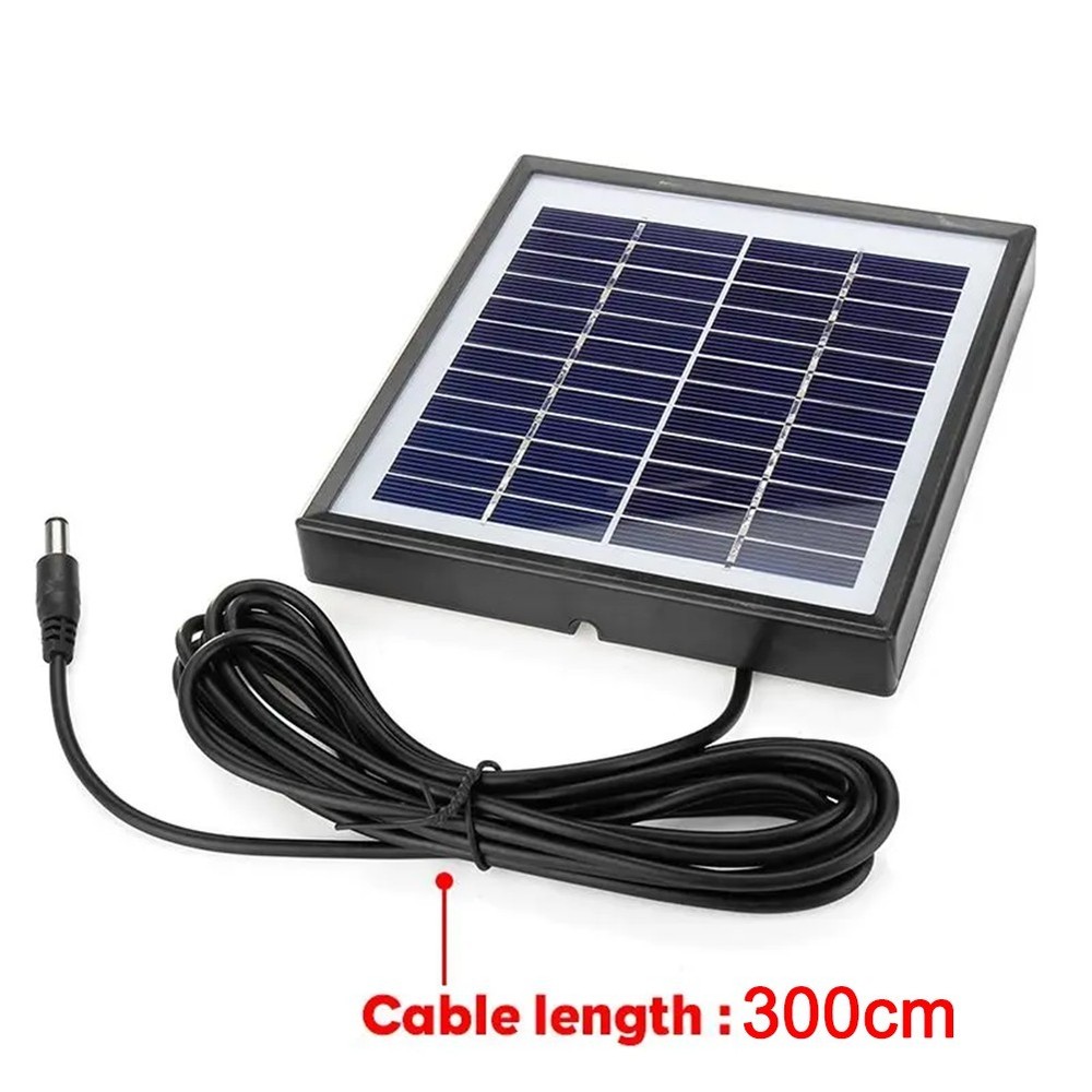 Convenient Charging Solution Lightweight 12V Solar Panel with Long Cable