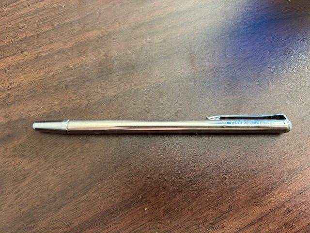 Vintage Emphasis Pointer Lecture Stick - Brushed Silver - 25" Extended (39)