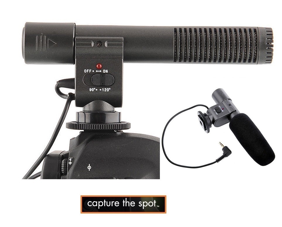Mini Condenser Pro Microphone For Sony a6400 ILCE-6400