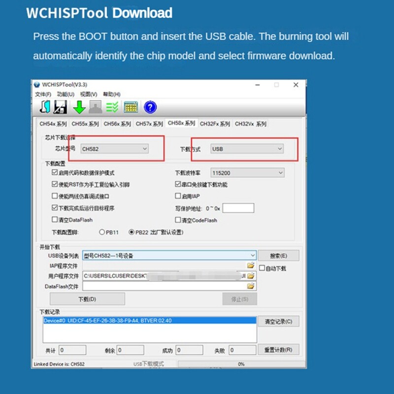 Bluetooth 5.3 RF2.4G Microcontroller Multifunction Portable Low-Bluetoot8525-