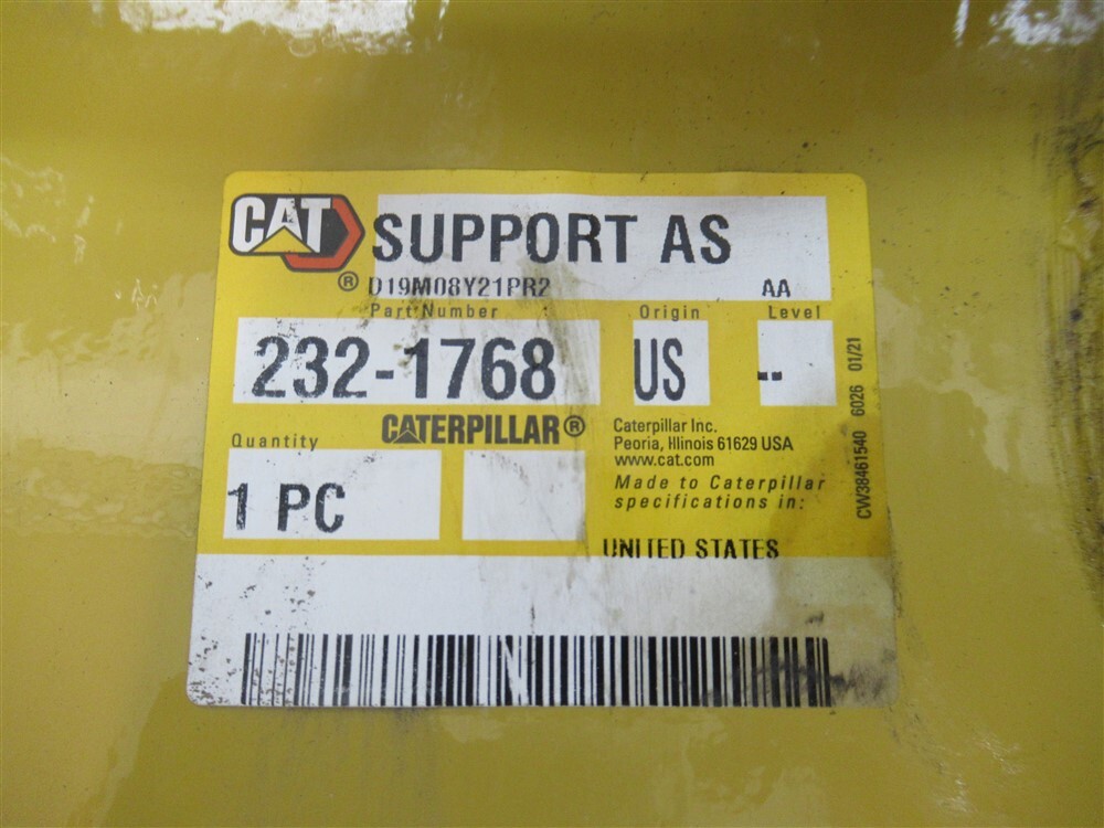 CAT/ Caterpillar 232-1768, Support Assembly - Wheel Loader 980G II & 980H