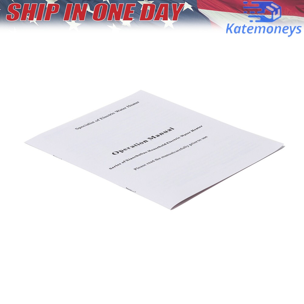 1.5KW Electric Mini-Tank Water Heater for RV Trailer Kitchen Under Sink Counter