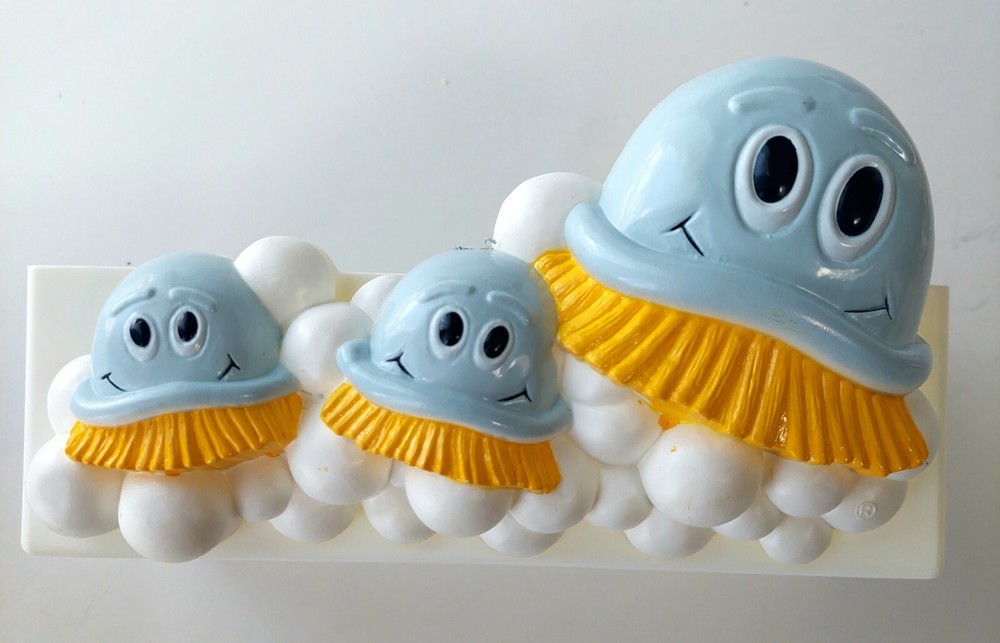 Dow SCRUBBING BUBBLES Bath Shower Caddy Organizer VTG 90s Bathroom/Kitchen