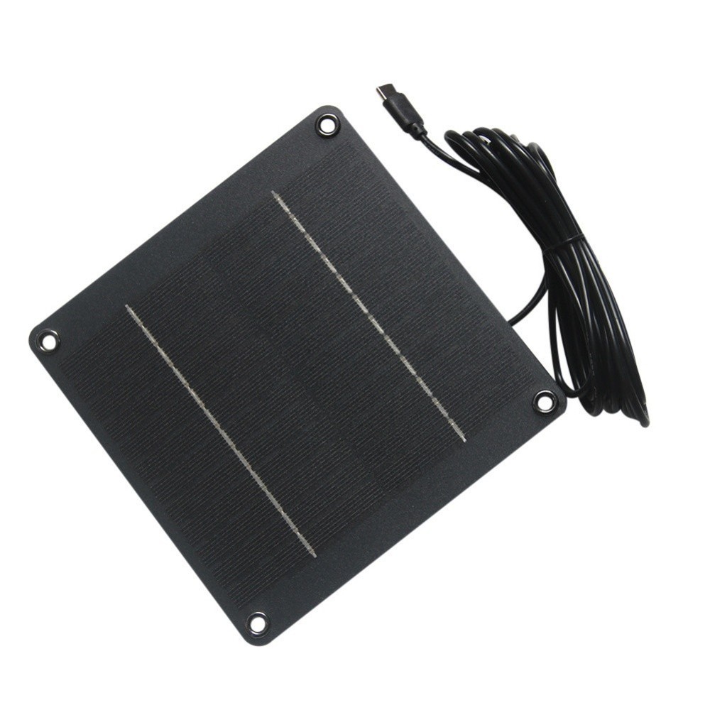 Efficient 4W 12V Solar Panel Compatible with For Garden Lights and Security