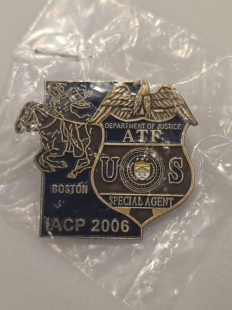 ATF Boston IACP 2006 Convention Pin