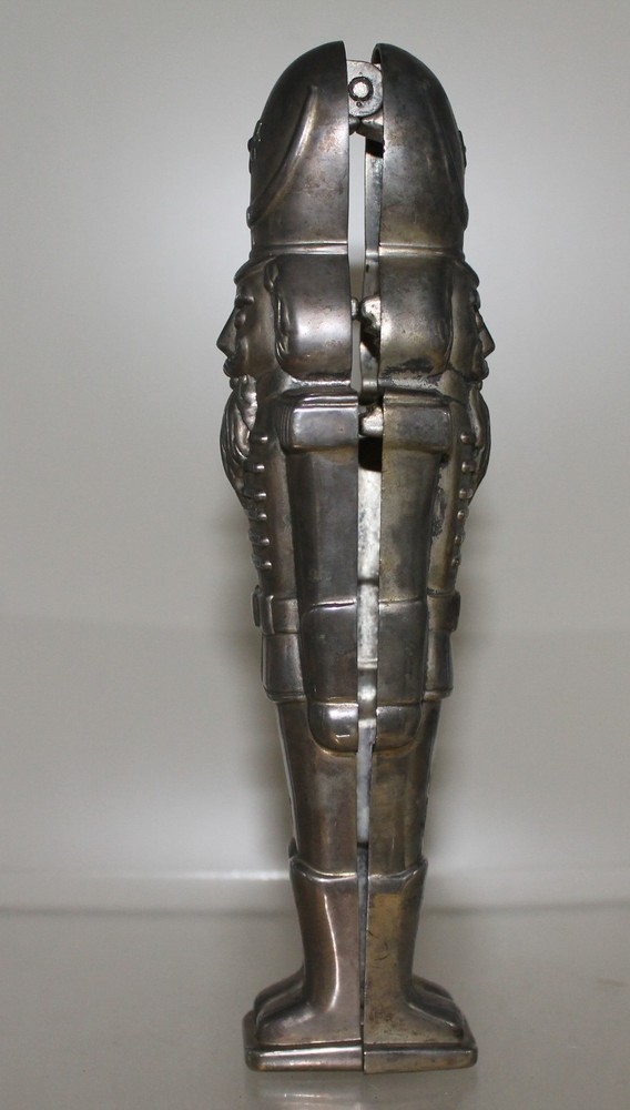 1993 Godinger Toy Soldier Silver Plated Nutcracker
