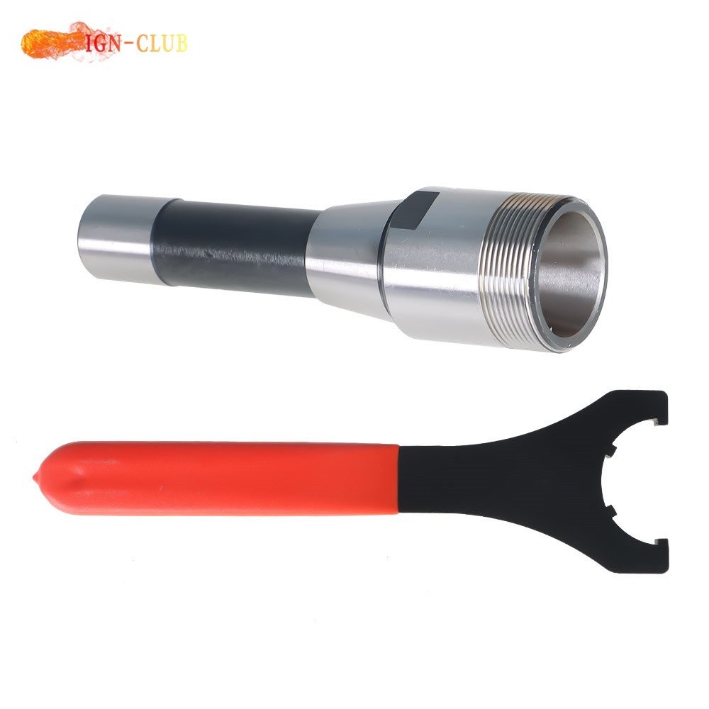 ER32 R8 Thread Collet Chuck Holder Fixed CNC Lathe 7/16" +25-45 Spanner
