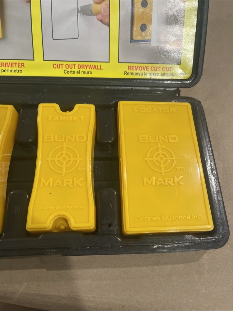 Blind Mark Drywall Electrical Box Locating Tool Kit (4-Pieces) Crorey Builders